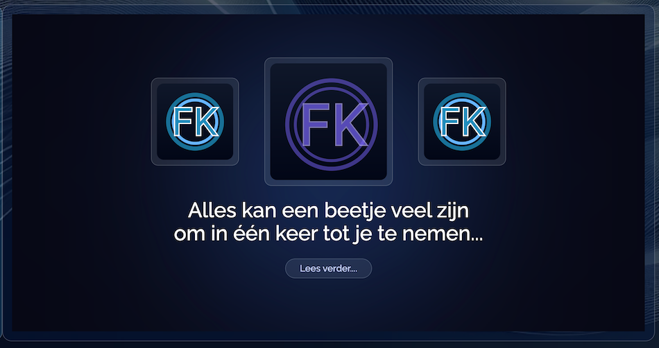 sm-lg-sm square FK logo set